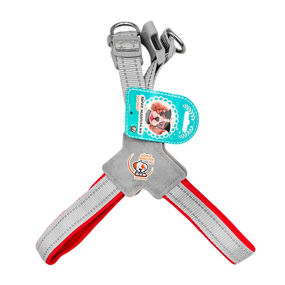 Arnés acolchado con broches de seguridad y ajustables talla M, color …