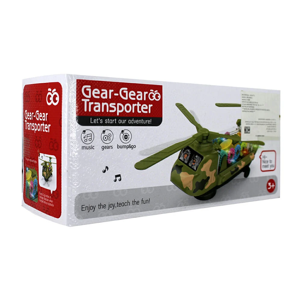 Helicóptero móvil transparente con doble hélice, variedad de diseños …