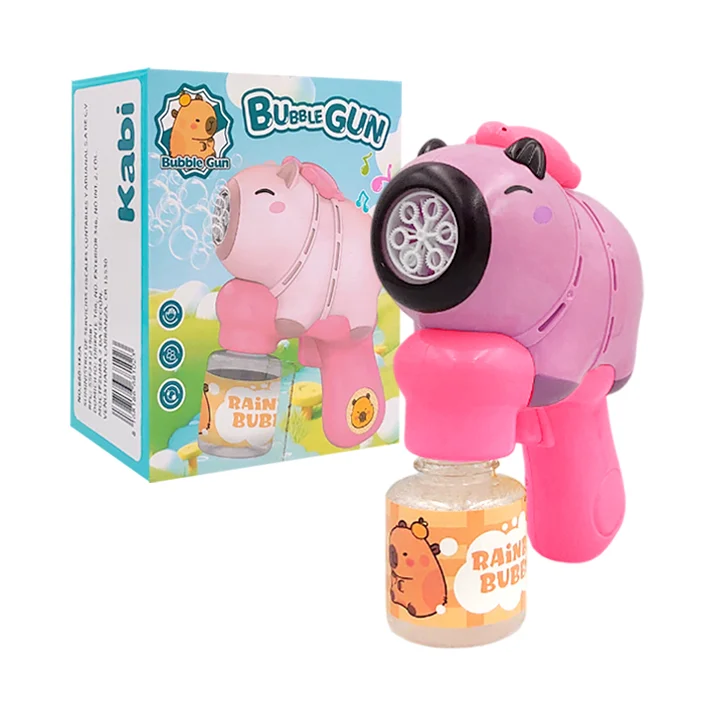 1pza Pistola dispensadora de burbujas, infantil, con forma de capibar…