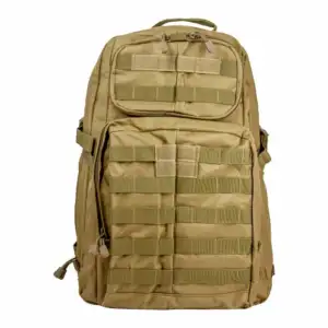 Mochila grande táctica de 3 compartimentos con diseño de líneas y vel…