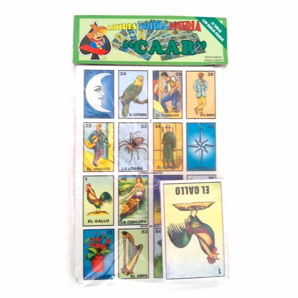 Juego de mesa, lotería chica caar 709029