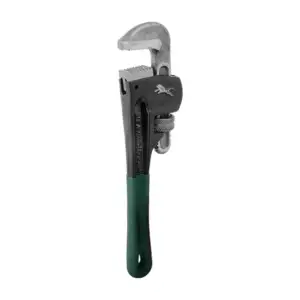Llave metálica bicolor tipo stilson lion tools de 8" / 7115