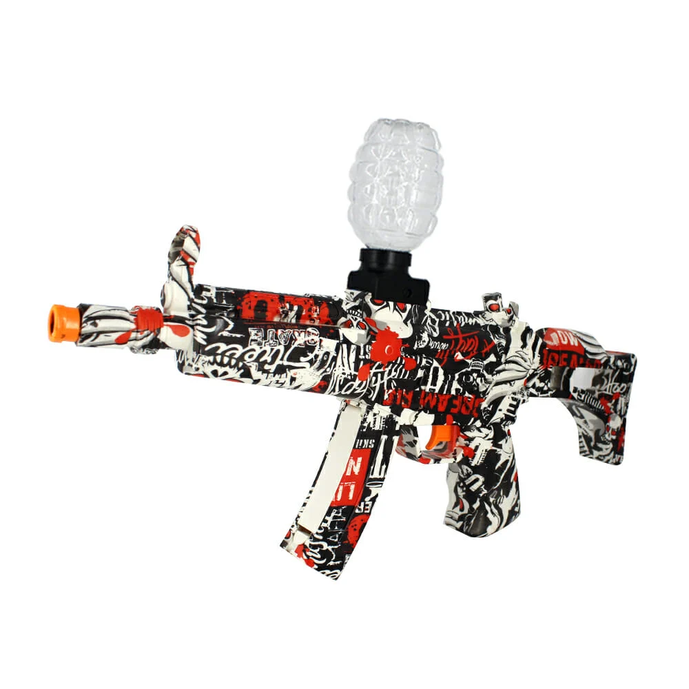 Pistola eléctrica lanza bolitas de hidrogel 7-8mm, diseño grafiti de …