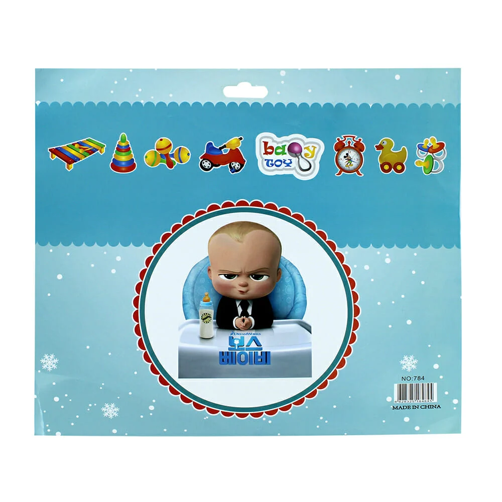 Banderín baby shower diseño boss baby 782 / 784