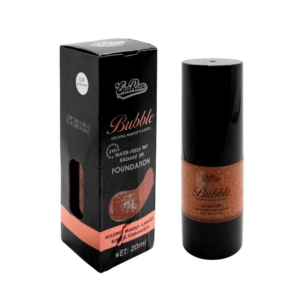 Base de maquillaje eva rose bubble de fijación impecable, 20ml / foun…