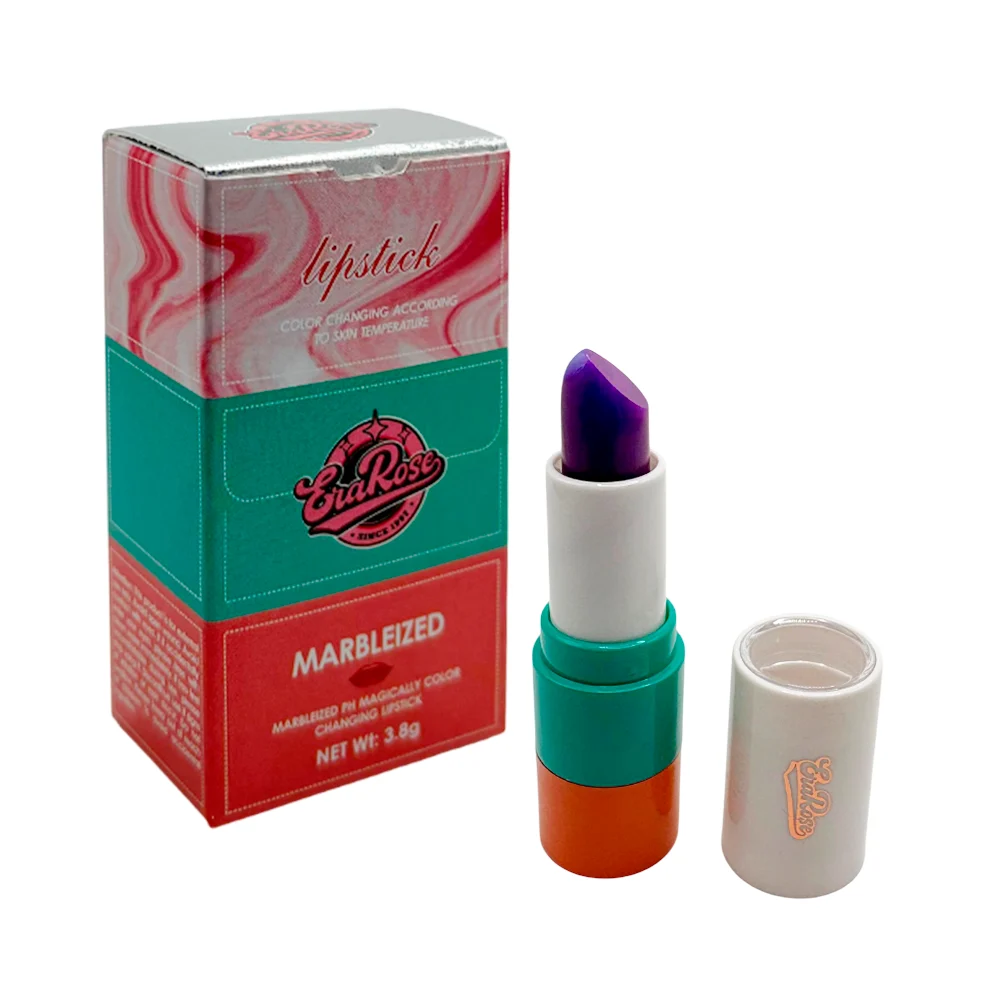Bálsamo labial mágico eva rose que cambia con el ph, 3.8g / marbleize…