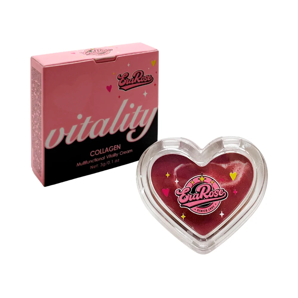 Crema de vitalidad multifuncional eva rose con extracto de colágeno, …