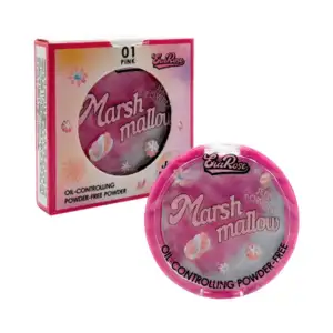 Polvo compacto de maquillaje eva rose con textura de gelatina para co…