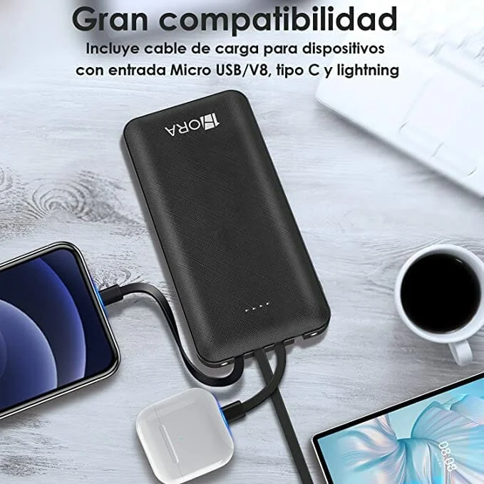 power bank 10000mah grancompatibilidad