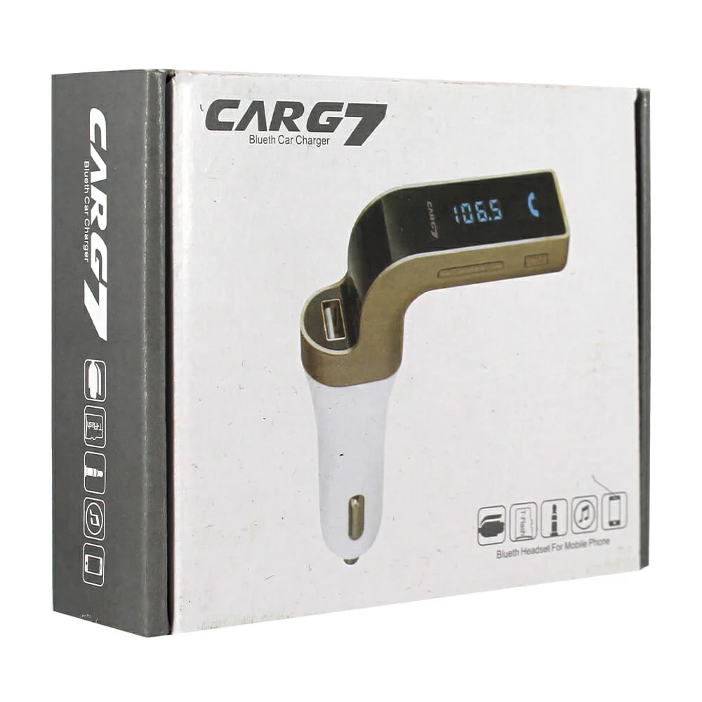 Transmisor bluetooth fm para automóvil con 1 puerto usb / 9-eleven 91…