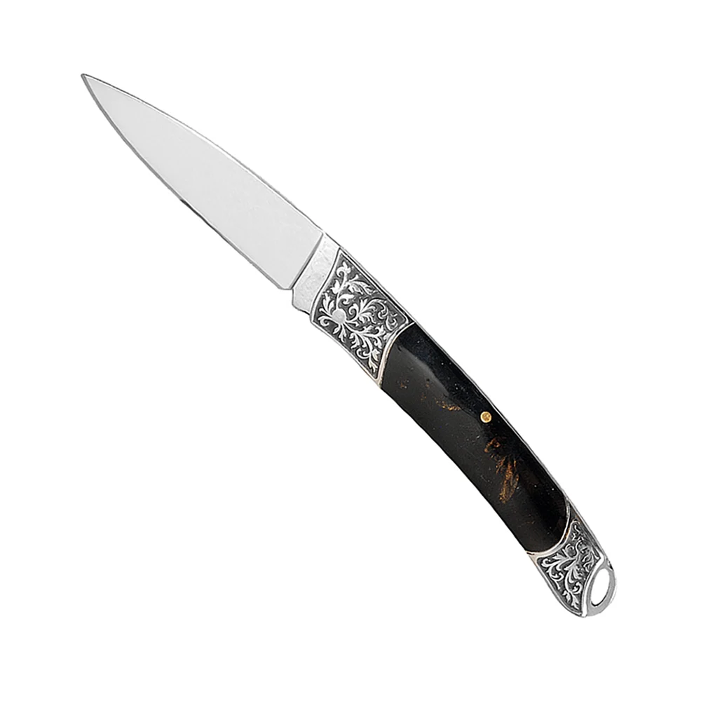 Navaja táctica plegable lion tools con cuchilla recta de acero inoxid…