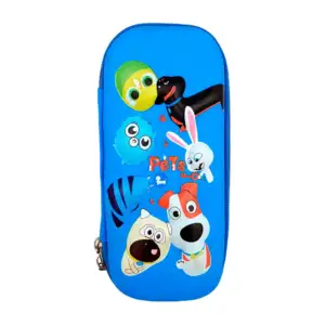 Lapicera con múltiples compartimentos internos relieve 3D, estampado …