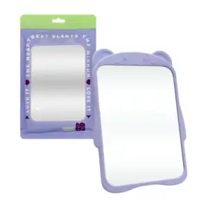 Espejo rectangular para escritorio, pequeño con diseño de oso, color …