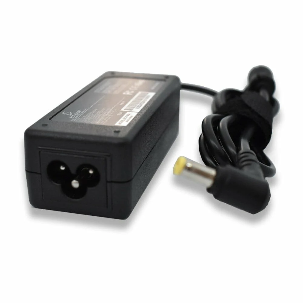 Cargador de punta amarilla para laptop, compatible con Acer mini aspi…