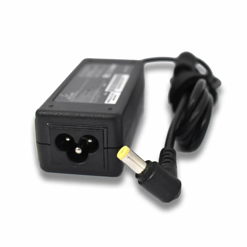 Cargador de punta amarilla para laptop, compatible con Acer aspire 40…