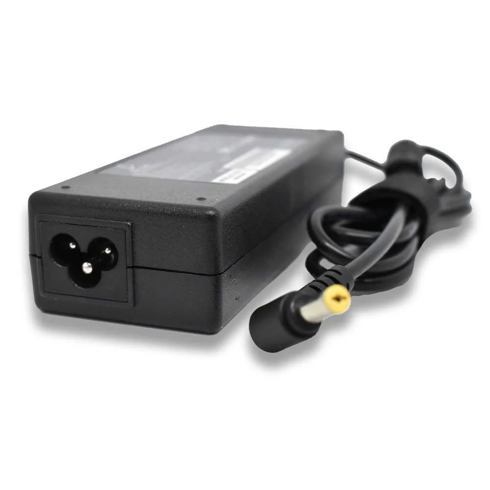 Cargador de punta amarilla para laptop, compatible con Acer aspire 65…