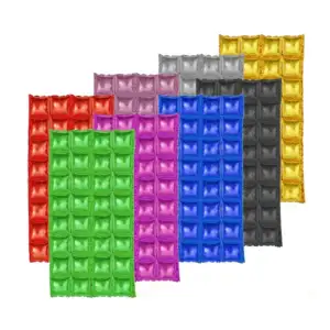 Cortina metálica inflable para fiestas 1.4mt, variedad de colores / a…