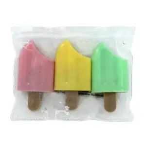 Paquete con 3 marcatextos neón en forma de paleta, variedad de colore…