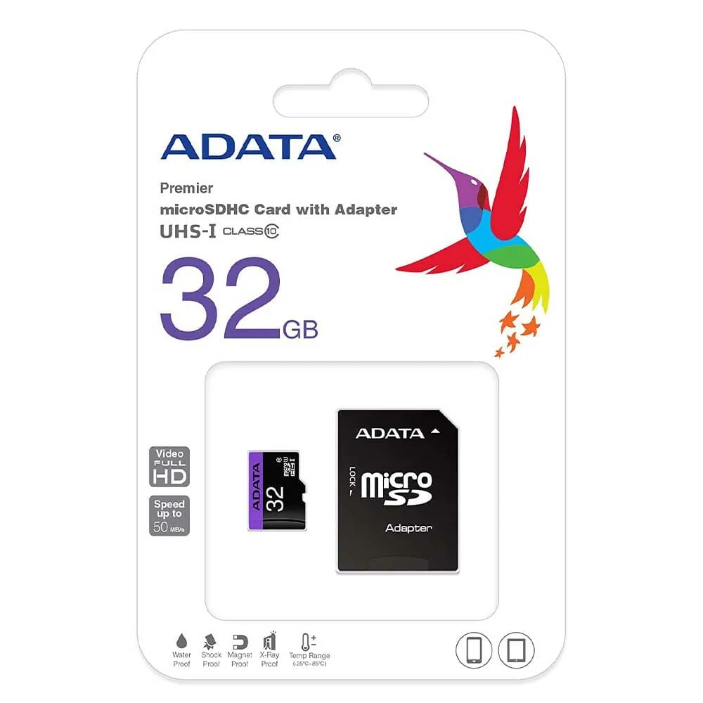 Memoria micro sd de 32gb con adaptador de uso para computadoras, celu…