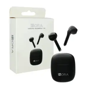 Audífonos 1hora inalámbricos tipo earphones, estuche cargador cuadrad…