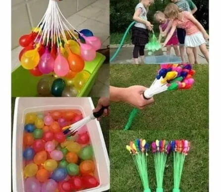 Paquete 111 globos de agua 