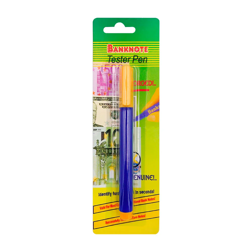 Marcador detector de billetes falsos / banknote / b2336 / tester pen