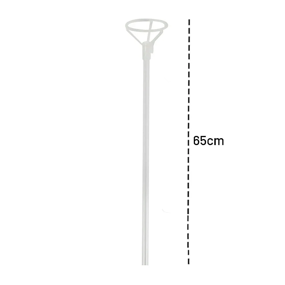 1pza Base portaglobo grande y popote de 65-70cm, variedad de colores …