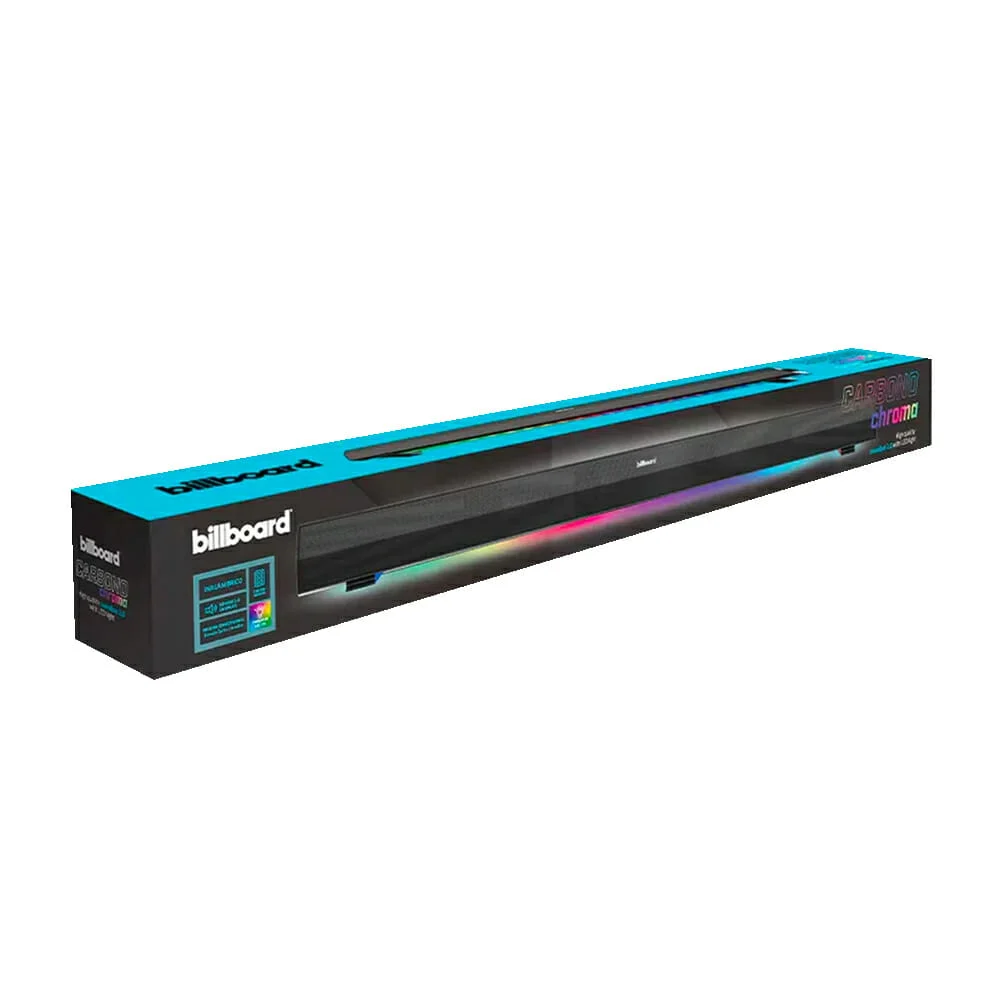 1pza Barra de sonido rectangular redondeada billboard, con control re…