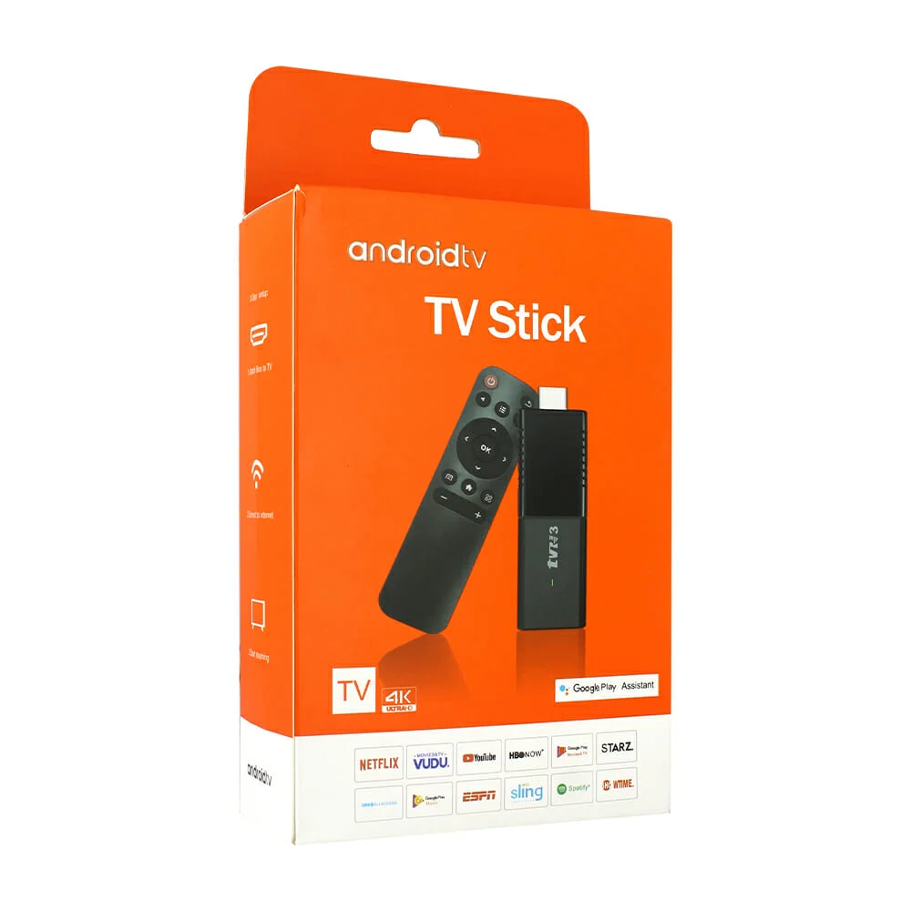 Tv stick de entrada hdmi con control remoto y resolución 4k / android…