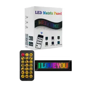 1pza Mini letrero led flexible personalizable con entrada usb c, vari…