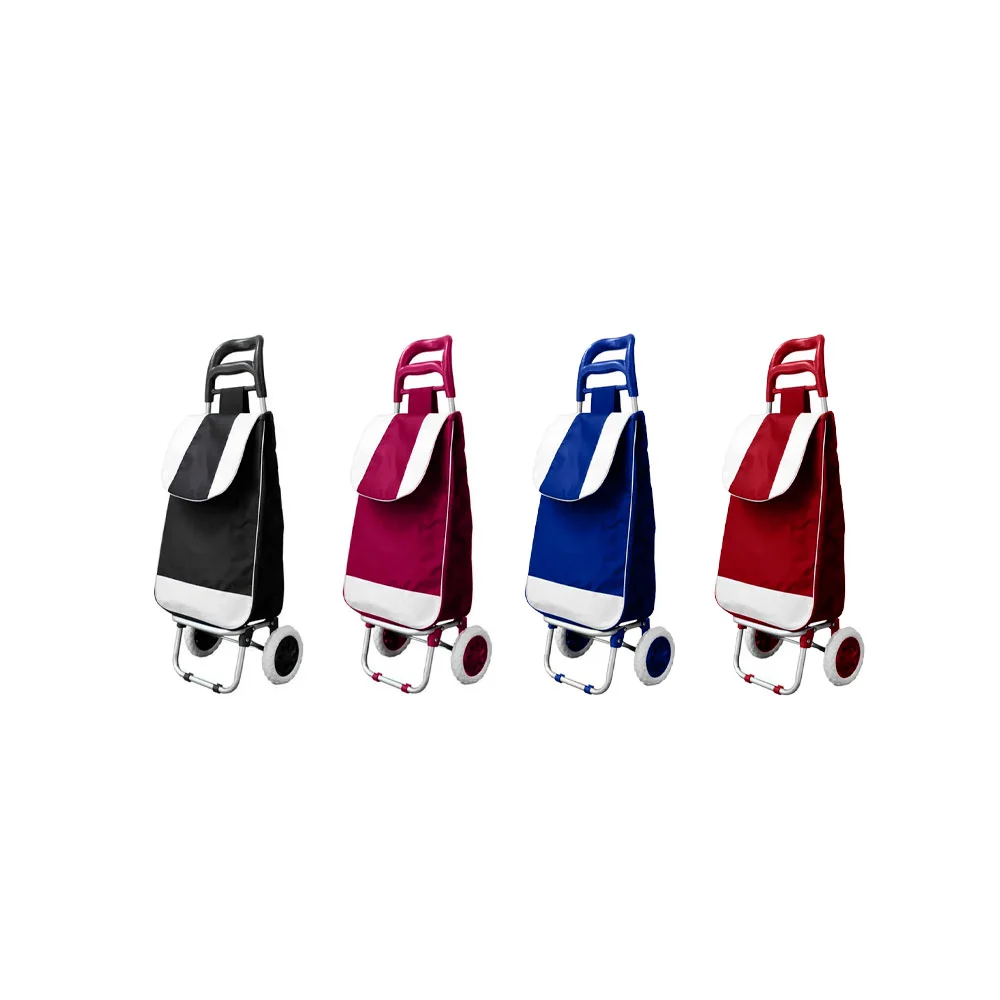Carro carrito multifuncional bicolor con 2 compartimentos para mandad…