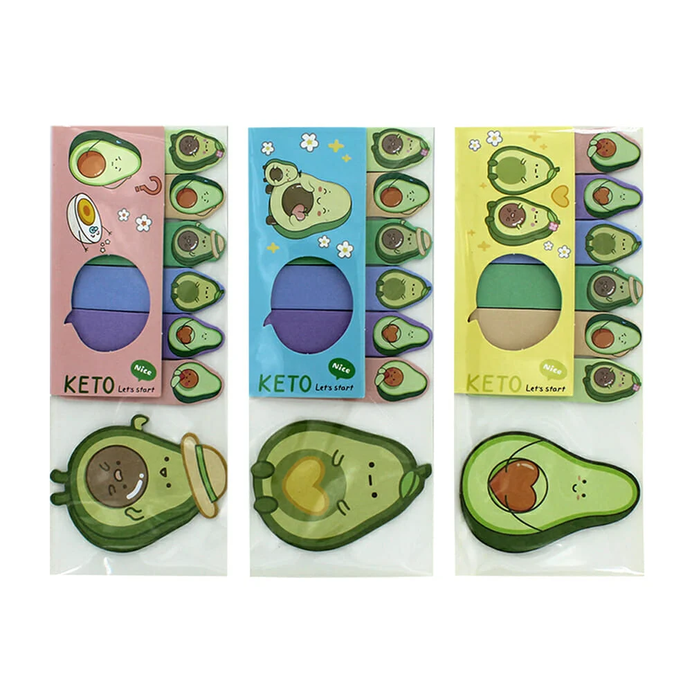 Blíster 7 blister post-it / notas adhesivas separadores con diseño de…