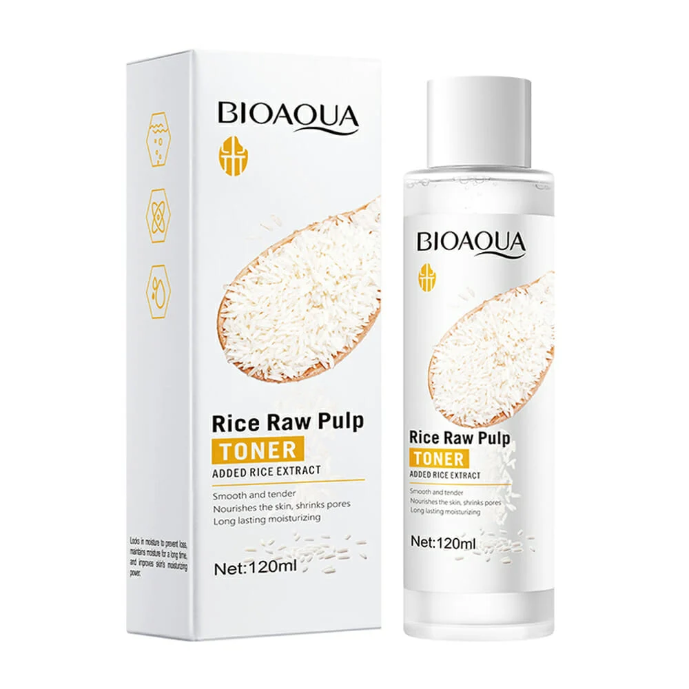 Tónico facial hidratante bioaoua con extracto de arroz crudo 120ml / …