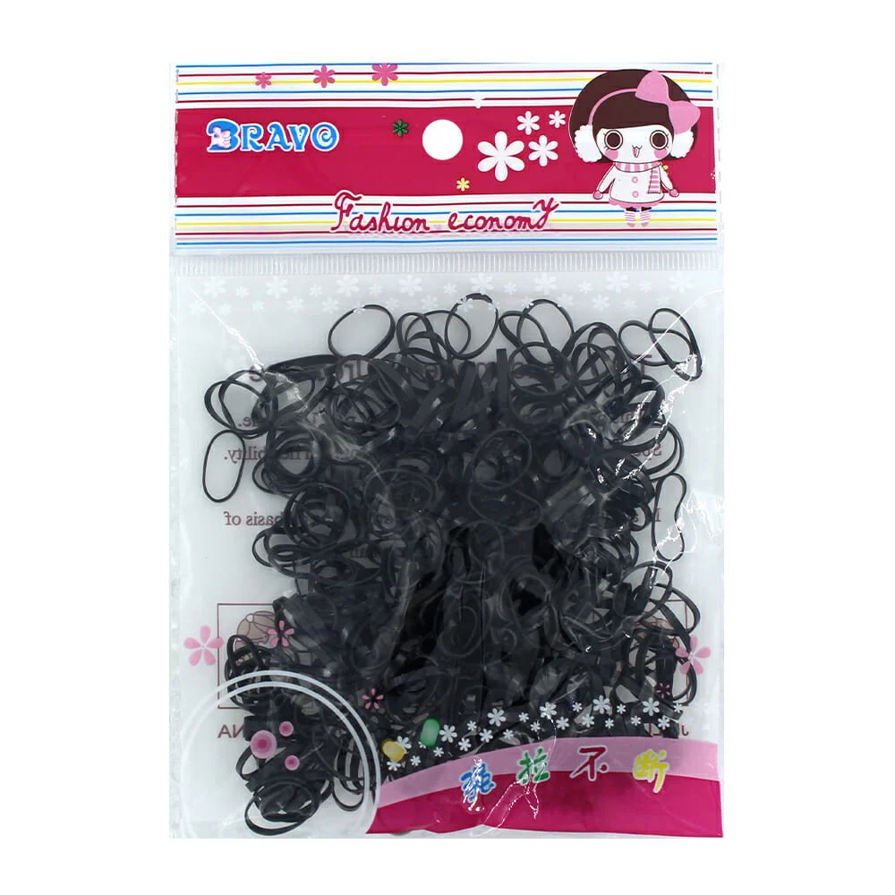 Paquete de ligas para el cabello, variedad de colores / fashion econo…