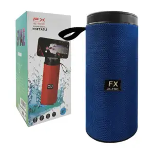 Bocina cilíndrica bluetooth con puerto usb-tf y soporte de celular / …