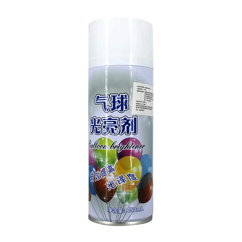 Abrillantador para globos de látex, 450ml / balloon brightener / bt-1…