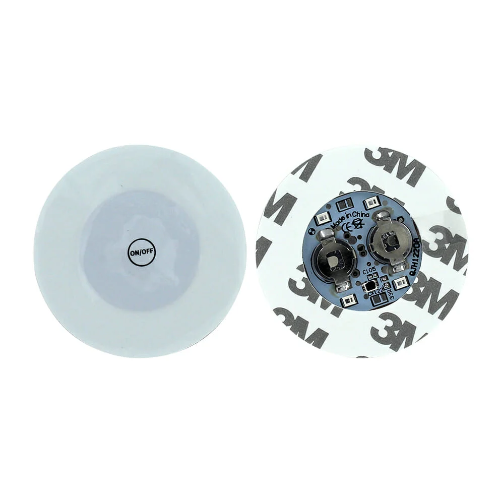 1pza Portavaso redondo con luz led de colores / bt-1657