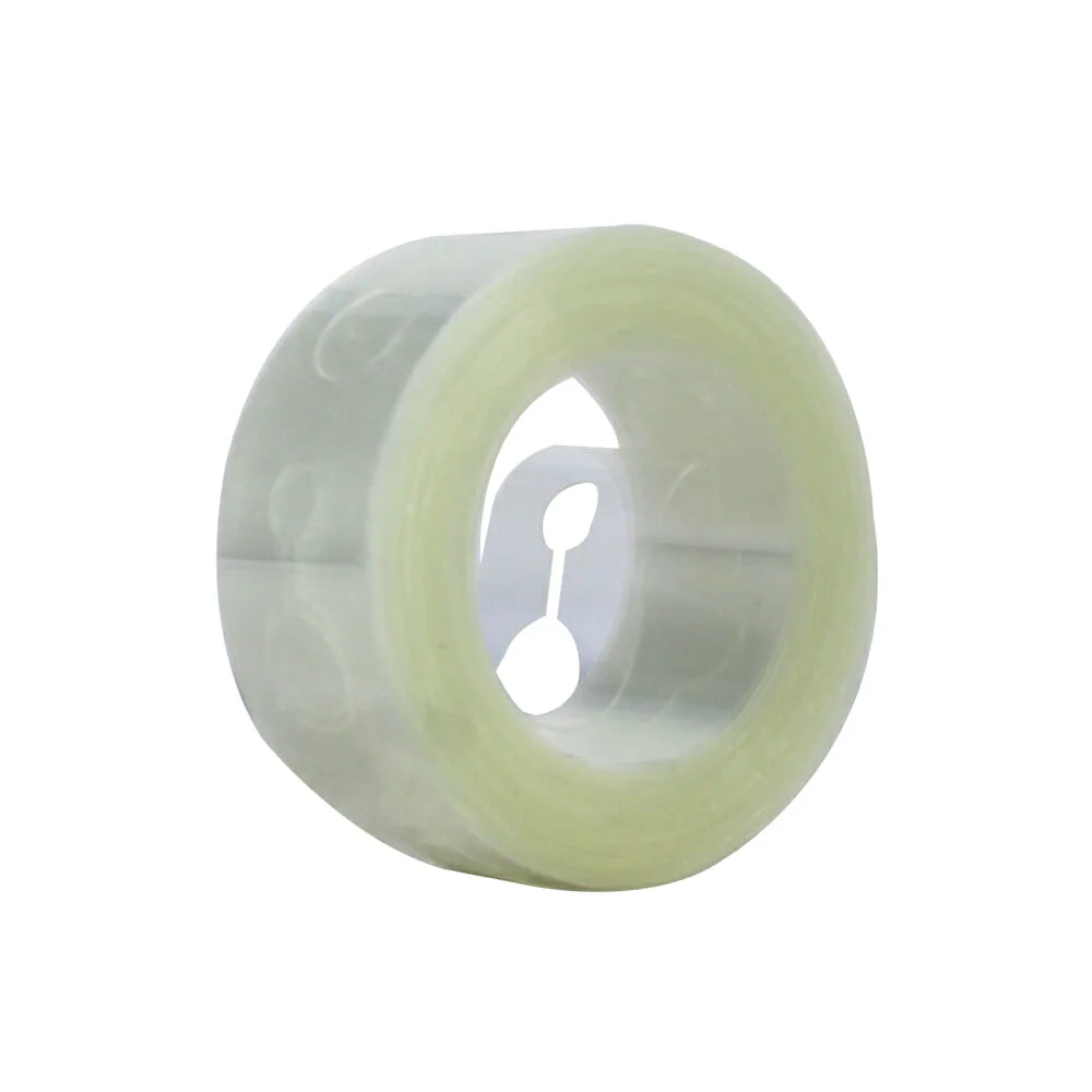 Tira cadena transparente de 5 metros con ancho de 1.5cm y doble orifi…