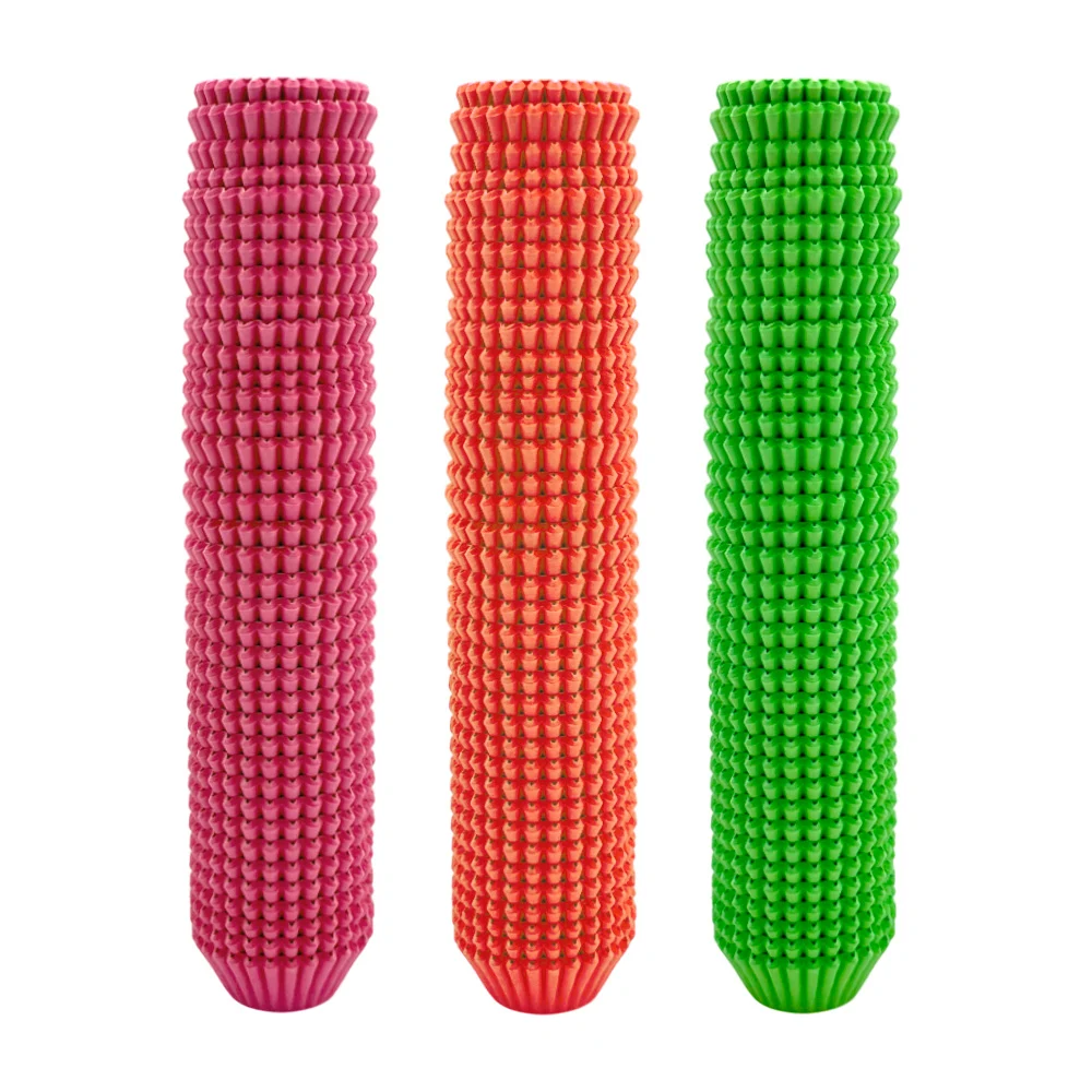 Paquete con 500 mini capacillos en colores lisos, variedad / bt-bz51