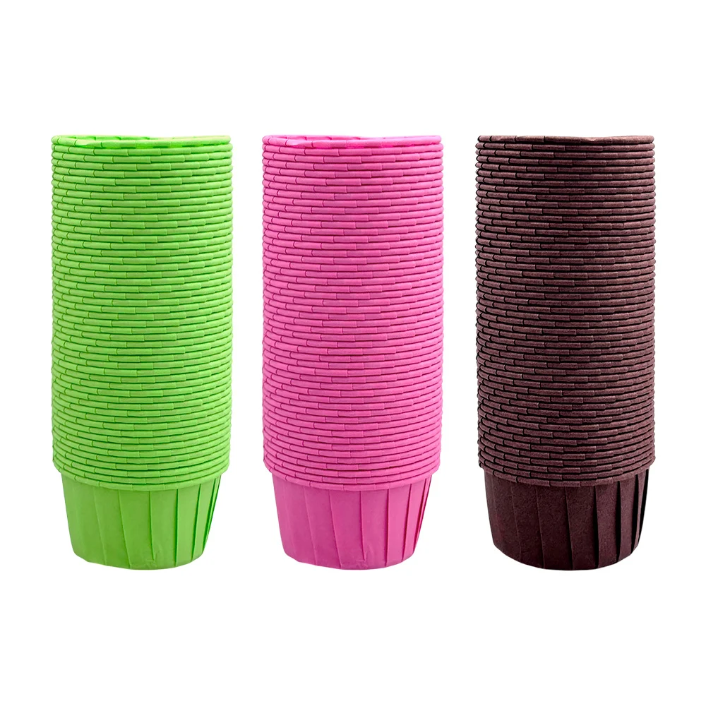 Paquete con 50 capacillos reforzados, diseño liso, color surtido / bt…