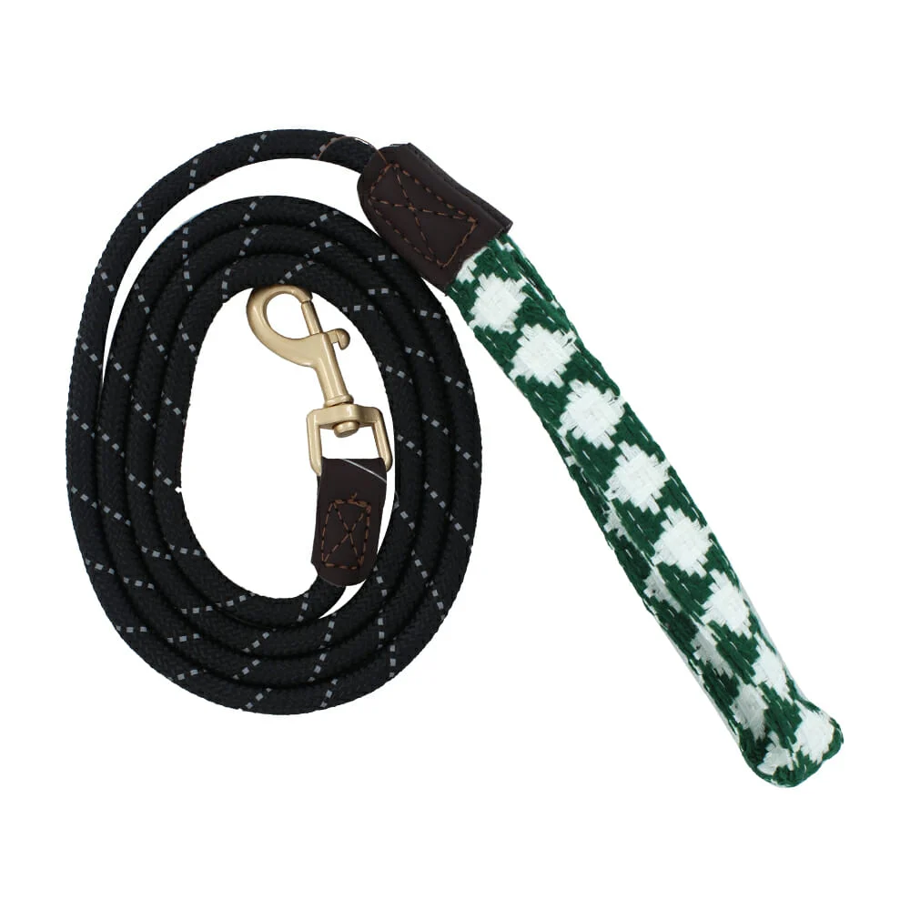 Correa de soga para mascota bicolor, variedad de colores / bycap05