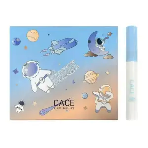 Paquete con 6 labiales tono mate, variedad de tonos / cace lip mud c34