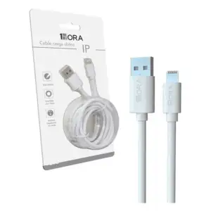Cable 1hora con entrada lightning iphone de 2 metros / cab-206