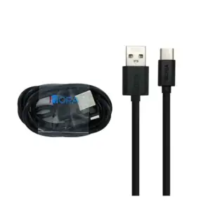 Cable 1hora de 1 metro con entrada tipo c a usb en color negro / cab2…