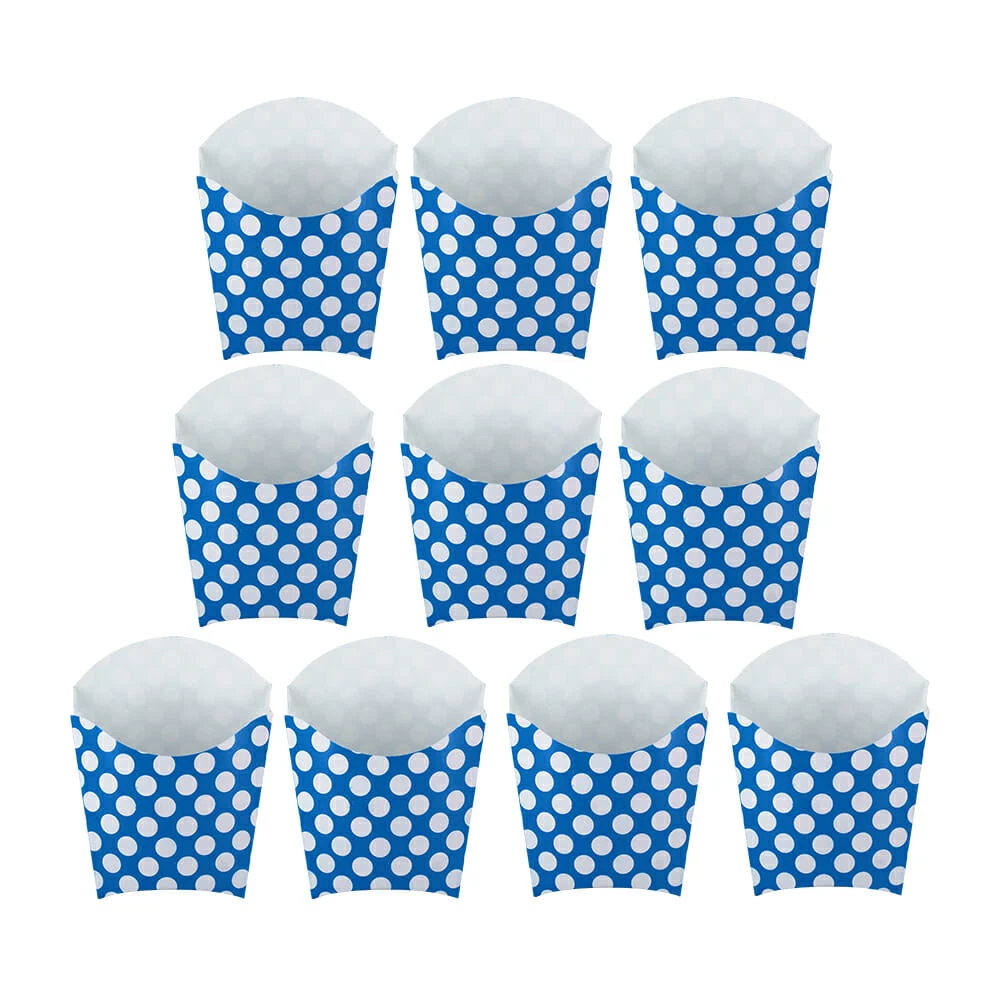 Paquete con 10 cajas de cartón en variedad de diseños, para papas 5x7…