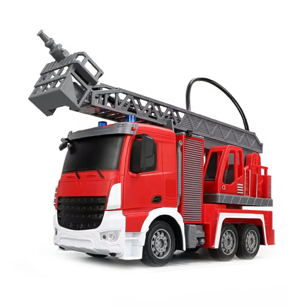 Carro/camión de bomberos a control remoto, con contenedor para agua y…