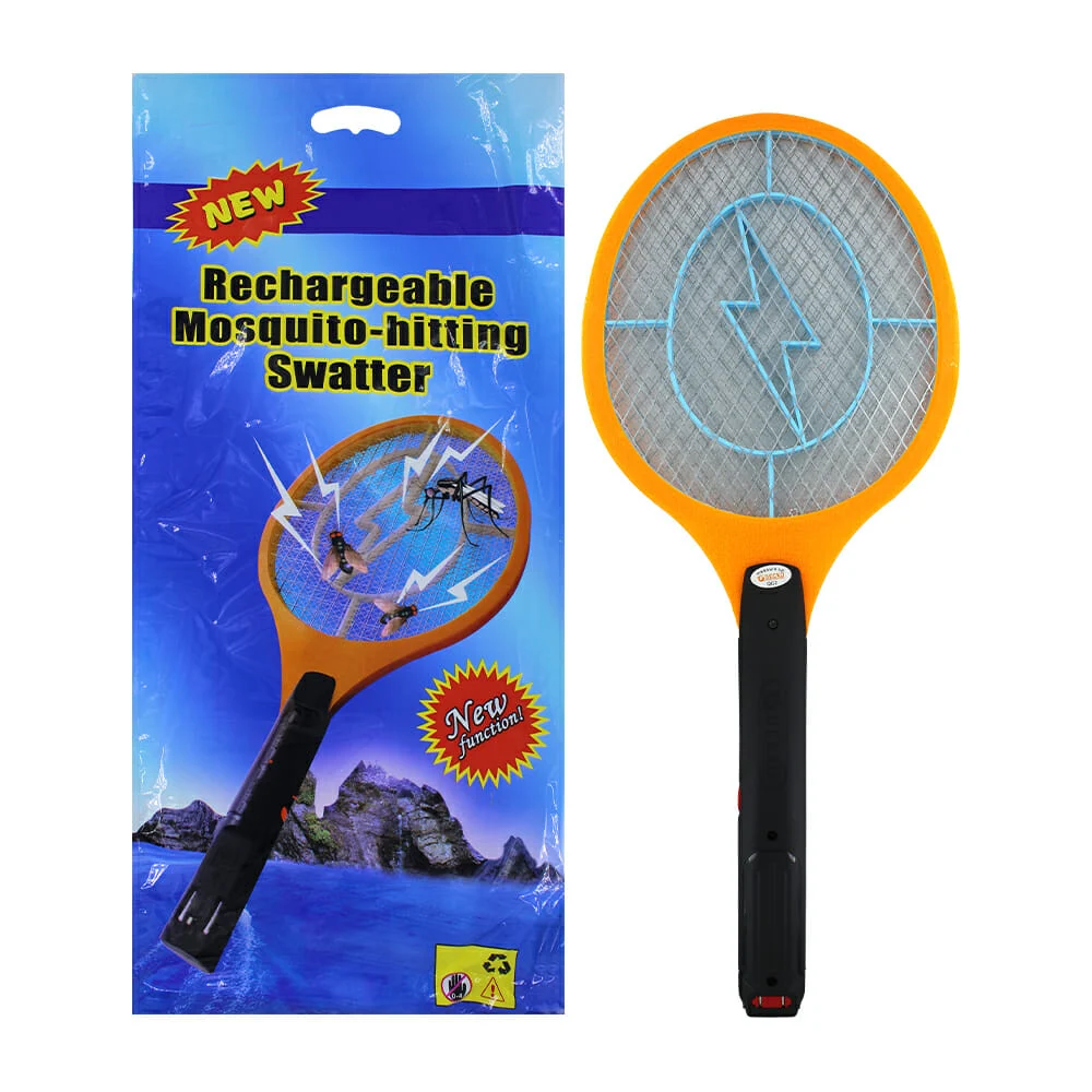 Raqueta eléctrica gecko mata mosquitos, variedad de colores / cf008