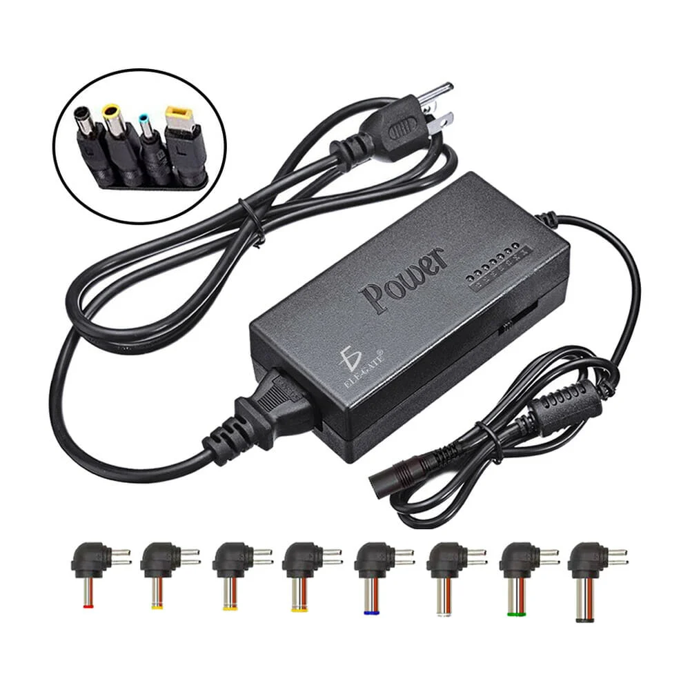 Cargador universal con 12 puntas intercambiables y variables de volta…