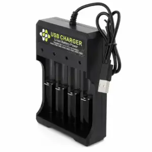 Cargador universal de baterías li-ion 18650 / 14500 ch.81