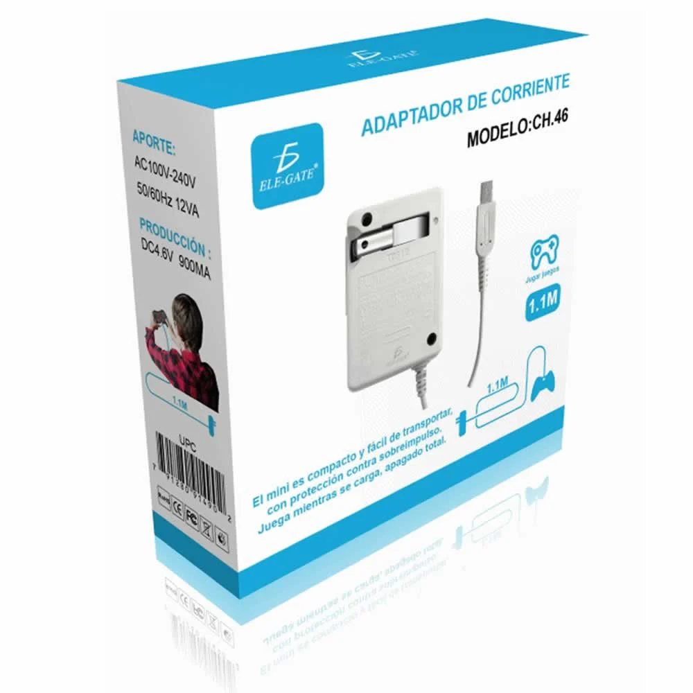 Adaptador de corriente para consola de videojuegos Dsi  Xl  3ds Xl 2d…